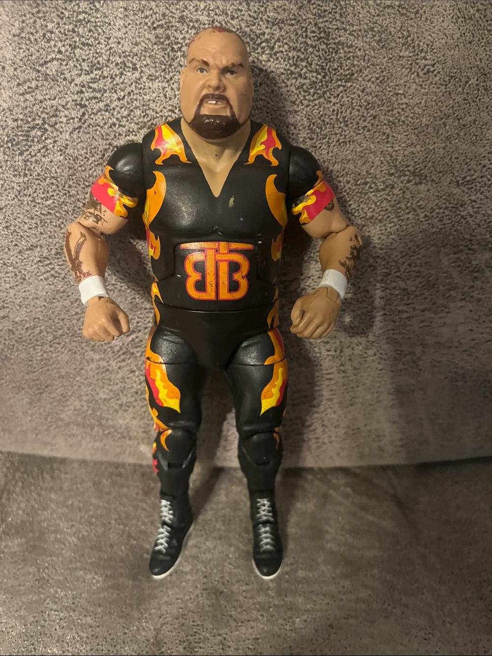 WWE Mattel Elite Legends Bam Bam Bigelow Wrestling Action Figure Loose